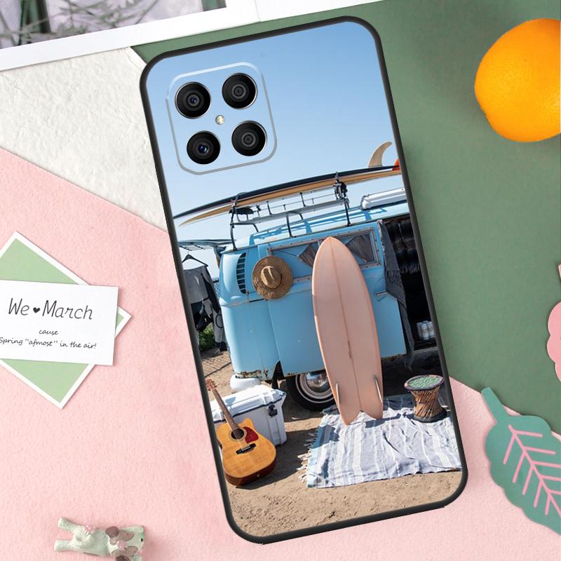 Surfing Wave Case For Honor 200 Lite 50 70 90 X9b X9a X8b X8a X8 X9 X9c Honor Magic 7 Pro 5 6 Lite Cover