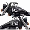 Motorcycle Stickers Flame Skull Pattern Car Body Stickers Decals Motorcycle Fuel Tank Creative Stickers Waterproof Decoration