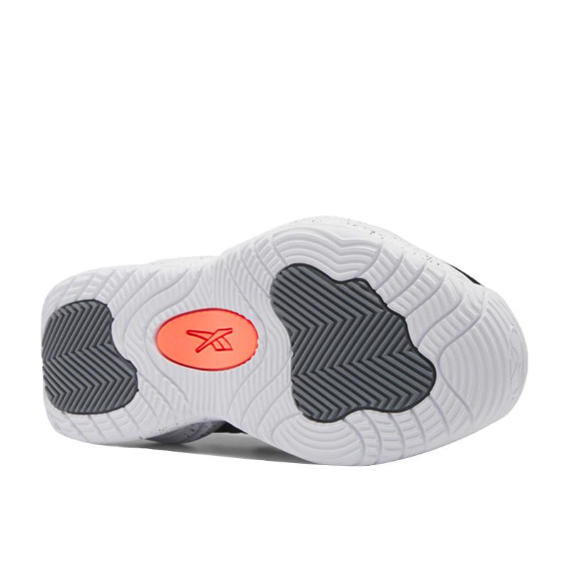 Reebok Solution Mid Black Orange Flare Unisex Sneakers Core-Black Footwear-White HR0514