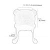 Bear Ear Knitted Hat Winter Cold Cap Windproof Warm Hat Lovely Birthday Gift Animal Earflap Hat for Outdoor Hiking Women Girls