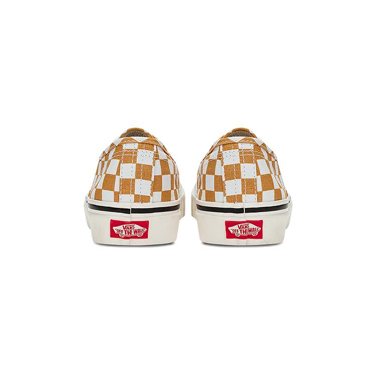 New Authentic Vans 44 Dx 'Checkerboard Honey Yellow' VN0A7Q5CBLS