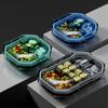 4/6Grids Portable Mini Medicine Pill Boxes Drug Bins Pills Dispenser Pill Storage Box Tablet Pillbox Case Container Organization