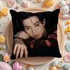 K-Kim Ji H-Hoon Pillow Case Pattern Printed Pillowcase for Living Room Sofa Cushion Cover & Bedroom Decor