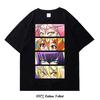 Japanese  Anime Highschool of the Dead Graphic Print T Shirt Fashion Plus Size Cotton Crew Neck Short Sleeve T Shirt Women Unisex