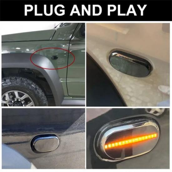 2x LED Side Marker Light Turn Signal For Suzuki Jimny JB64W Sierra JB74W JB23W