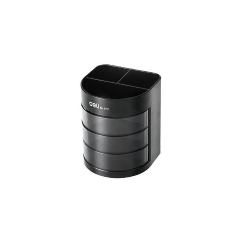 DELI Multi-Compartment Pen Holder