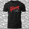 Nové tričko Gibson Les Paul Guitar Since Logo Vtipné Vyrobeno v USA S - 5XL Unisex Tričko
