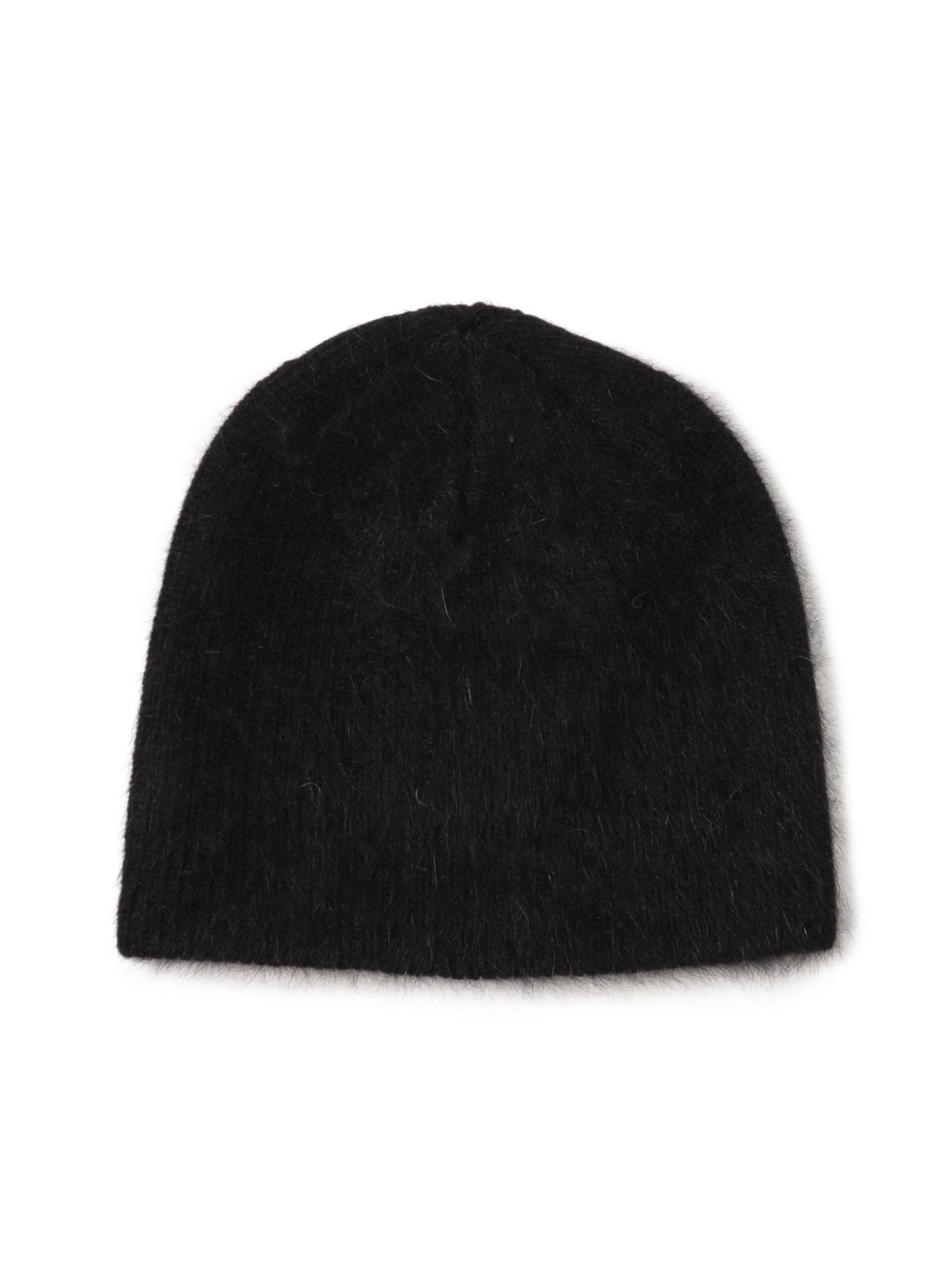 

Ray Beams Women s Angora Blend Beanie Hat, Black/Free