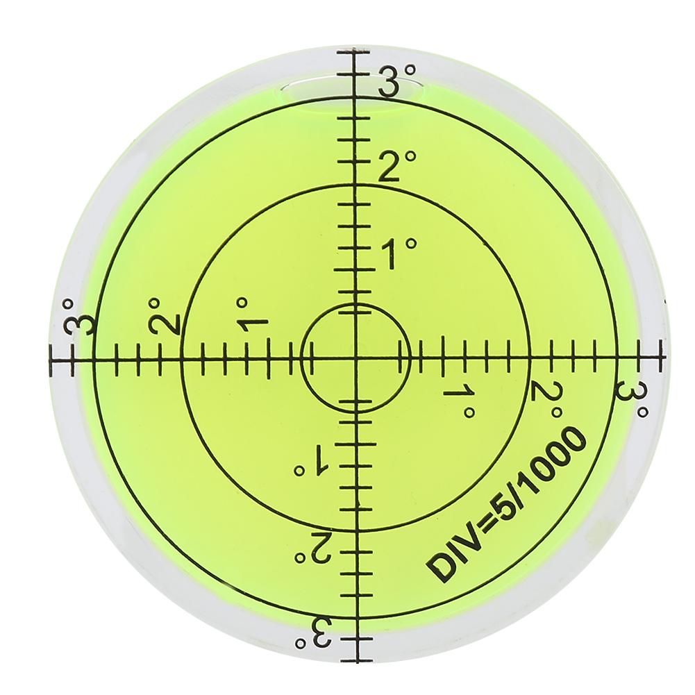

60mm Diameter Measuring Tool Round Bubble with Scale for Camera Balance