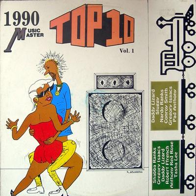 Disc LP VARIOUS - 1990 Music Master Top 10 Vol. 1 NICIUNUL Maestru Muzical 1990 Jamaica Reggae, Ska & Dub Folosit
