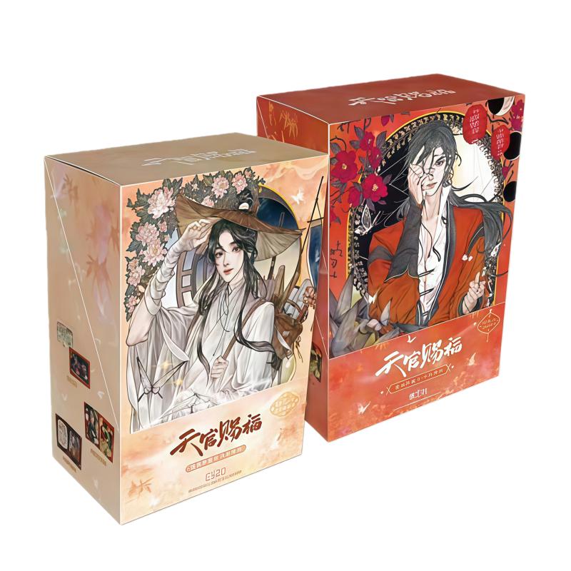 The Founder of Diabolism X Heaven Official's Blessing Card Xie Lian Hua Cheng Wei Wuxian Lan Wangji Anime Collection Cards Toys
