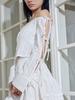 ITOV SEOUL Off-Shoulder Ribbon Blouse