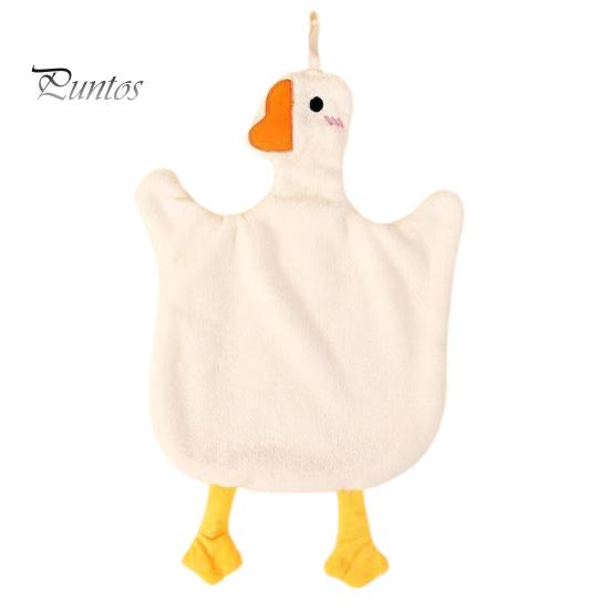 Home Decor Hand Towel with Hanging Loop Highly Absorbent Quick Drying High-Quality Wear Resistant Cute Goose Design Kitchen Cloth Dish Christmas