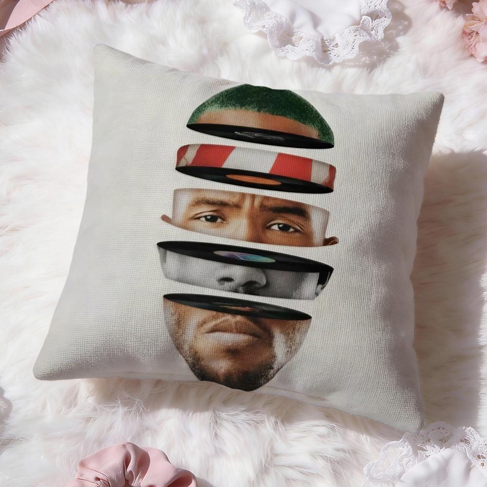 Blond F-Frank O-Ocean Cushion Cover Premium Comfort Reversible Pillow Cove -Two in One Design for Any Room & Car Interior