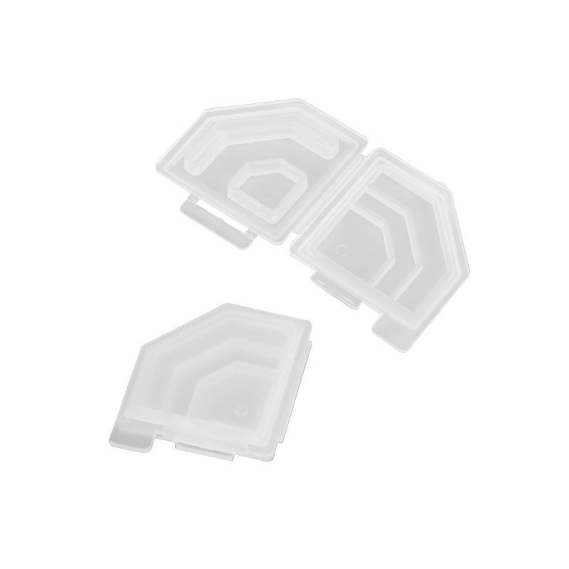 Portable cosmetic sample sealing clip sample moisturizing sealing clip packaging sealing leak-proof clip storage tool clip 1pc белый