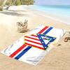 Club Atletico de Madrid Print Beach Towel, Large Soft Quick Dry Towel for Beach Camping Swimming