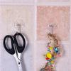 6Pcs Strong Transparent Suction Cup Sucker Rustproof Towel Hooks Wall Hooks Hanger For Kitchen Bathroom