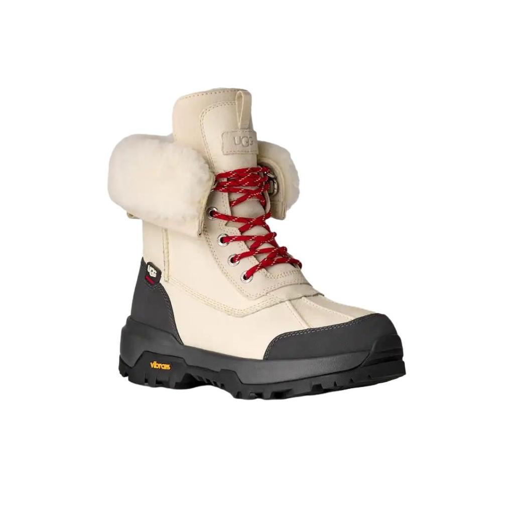 UGG Adirondack Boot XXV Warm Leather Fashion Versatile Snow Boots Women boots White 1170591-PLST