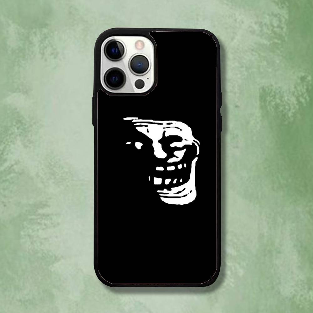 T-Trollfaces Comics Meme Phone Case For iPhone 16,15,14,13,12,11,Pro,Max,Plus,Mini,SE4,E Magnetic Magsafe Wireless Charging