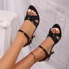 Fashion Fashion Women Sexy Sandals 2025 Summer New Shoes Brand Spike Heels Shoes Lightweight Women Heeled Peep Toe High Sandals Women