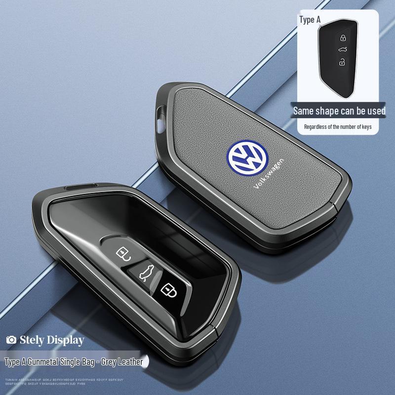 Volkswagen Key Case for Tiguan L, Lavida, Sagitar, Tayron, Bora, Magotan, Golf 7, Polo, T-Roc