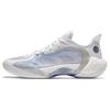 New Three Points Of Rain 2 Generations Cushioned Slip-Resistant Low-Top Basketball Shoes Men's White Blue 912421602-4