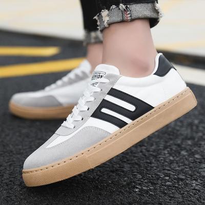 New Spring and  Shoes Men's Canvas Large Size Student White Shoes Trendy Wear-resistant Sports Casual Breathable Board Shoes