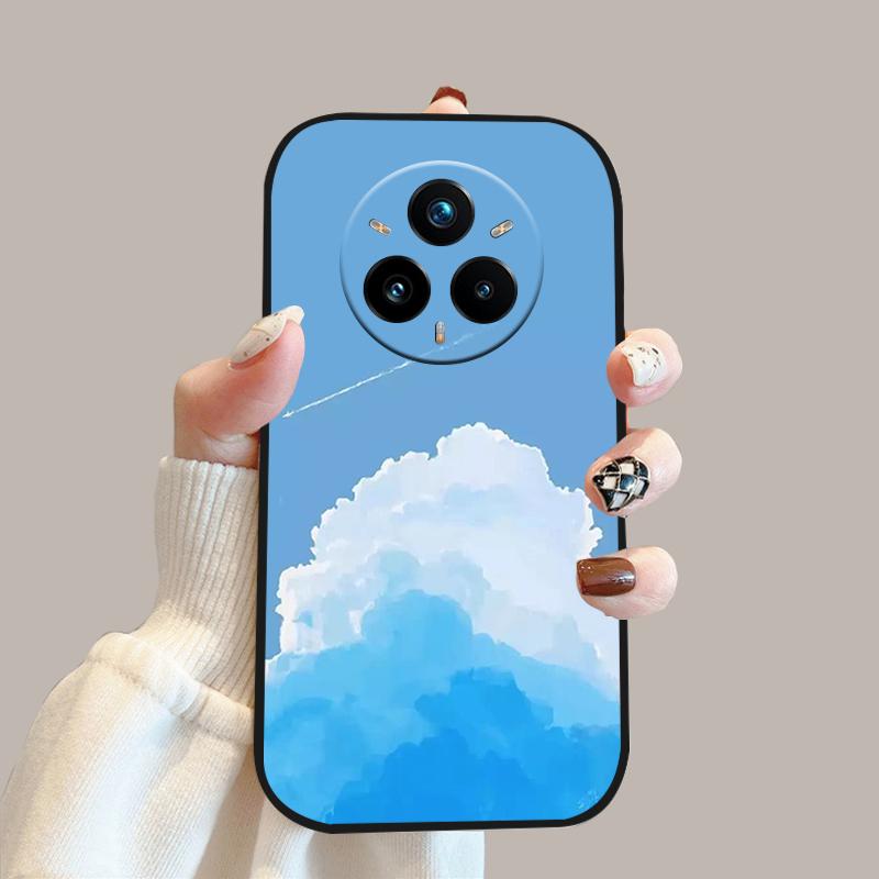 Fashion Case For Oppo Realme 14 Pro Soft Silicone TPU Phone Bumper Shells For Realme14 Pro Capa RMX5056 Protective Fundas Cover