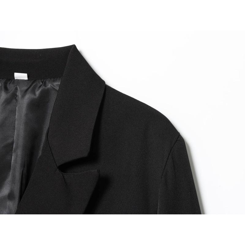 European & American Style 2025 Autumn/Winter Oversized Double-Breasted Casual Blazer