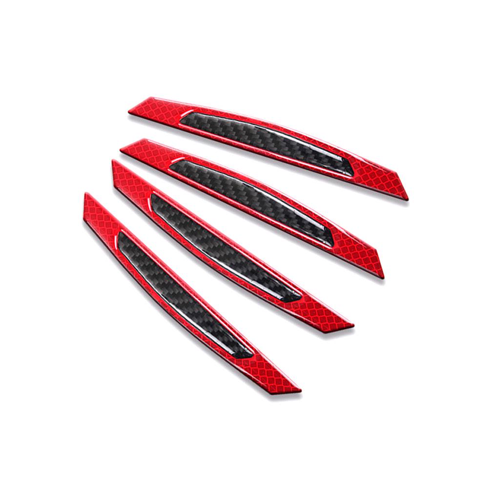 

4Pcs/Set Reflective Warning Door Side Edge Protection Anti-Scratch Protector Glue Sticker For Auto Car