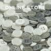 MOSN Double Layer 4-Eye Resin Buttons for Cardigans & Shirts