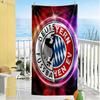 Bayern Munich Beach Towel Soft Durable Quick-Dry Comfortable Lightweight Suitable for Sports, Travel, Swimming, Yoga, Bathroom, Beach, And Pool