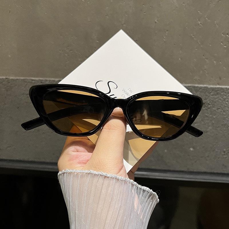 New personalized sunglasses cat eye women's high-end street photography trendy sunglasses