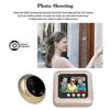 Digital Peephole Camera with Wide-Angle Lens, LCD Screen, Battery-Powered