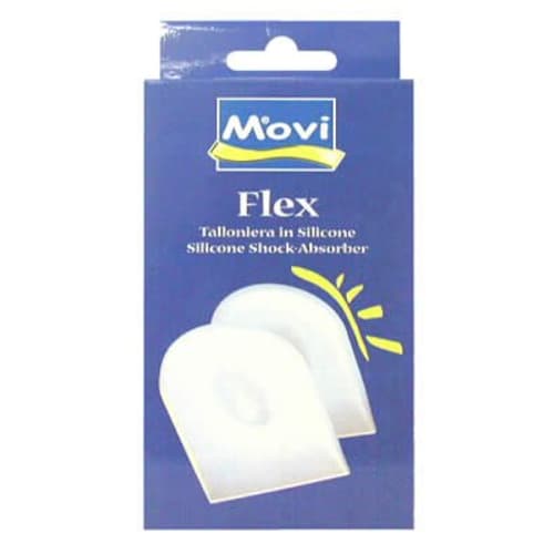 MOVI Silicone Heel Cushion, Medium (24-26cm), Milky White