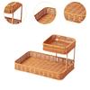 Geweven Mand Weefmand Opbergmand Mand Container Bureau Diverse Spullen Opbergdoos Bureau Organizer voor Bureau Slaapkamer