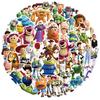 50PCS Cartoon Graffiti Sticker Pack, Waterproof Vinyl Decals for Laptop Phone Water Bottle Helmet, Cute DIY Decorative Stickers