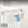 Pet Fence Hanging Basket, Dog Crate Storage Organizer, Ivory One Size White