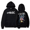 Gorillaz Graphic Hoodie Men Women Sweatshirt Autumn Winter Oversized Streetwear Y2k Hip Hop Pullover Tracksuit Female Male Clothing