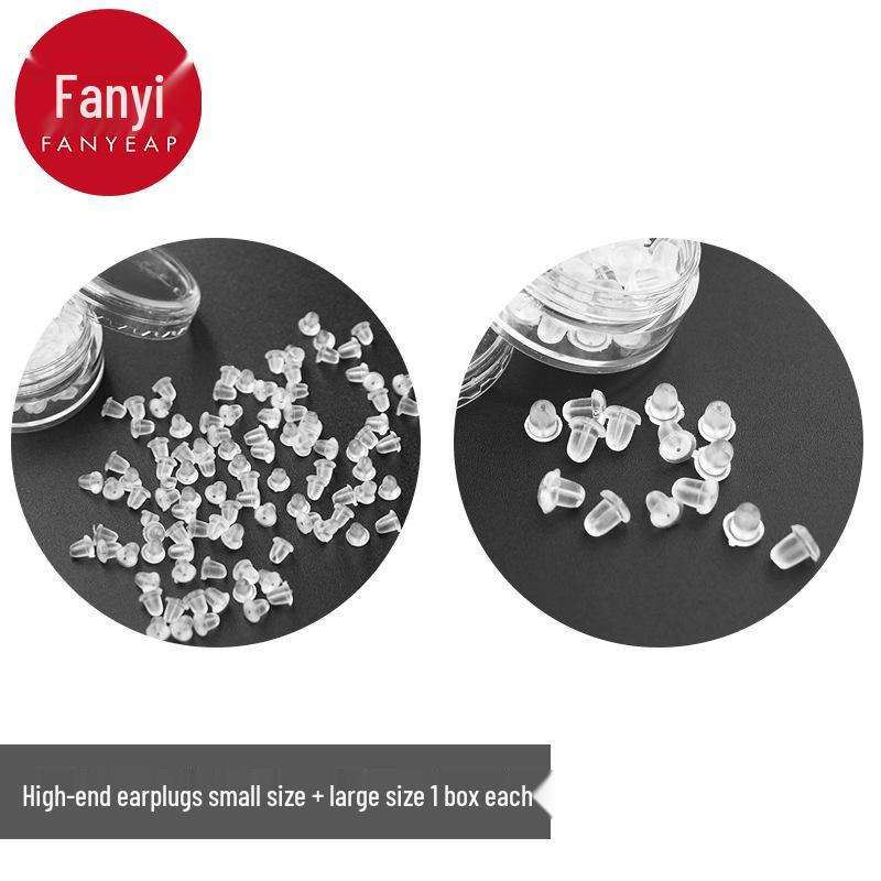 10 sztuk silikonowych zapięć do kolczyków zapobiegających wypadaniu – Darmowa wysyłka