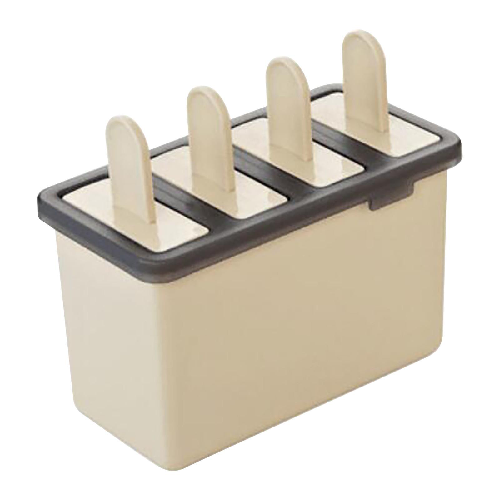 

Silicone Ice Ice Lolly s Ice With Sticks Tray Ice Froze бежевый