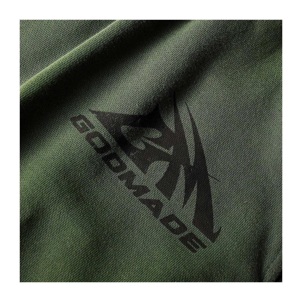 GodMade Mens Fleece Logo Shorts