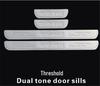 Outai Decorative Sill Strips for 16-17 Qashqai Doors: Interior & Exterior Modifications