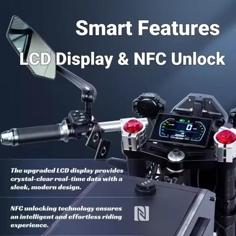 Elektrická koloběžka M10 72V50AH10000W s dvojitým pohonem Elektrická koloběžka s NFC dálkovým ovládáním Dospělá elektrická koloběžka Terénní Dlouhá výdrž