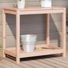 VidaXL Potting Table and Shelf, Planting Table with Storage, Potting Bench, Garden Plant Table, Wood 832400