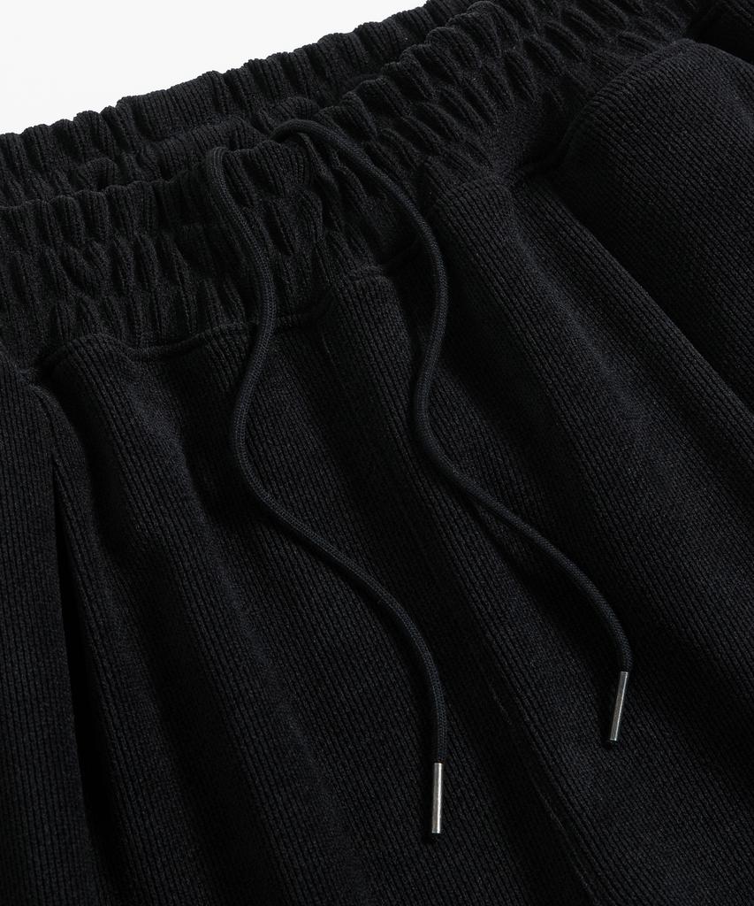 BRENSON B. Corduroy Knit Single-Pleat Wide Pants ( 3 Colors )