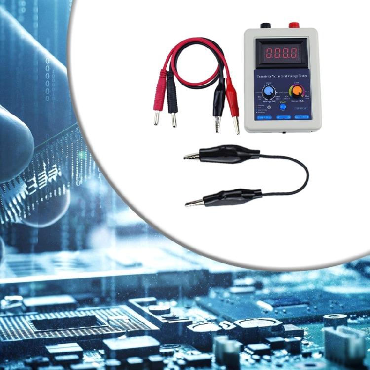 1 Set IGBT Testing Meter 0-3800V Adjustable Current & Voltage Tester with Clip Testing Cable for MOS/LED/MOVs Testing
