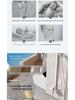 Foldable Large Children's Soaking Tub: Portable Baby Bath and Swimming Tub