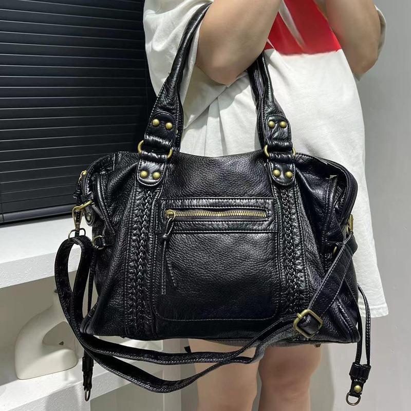 Retro Spice Girl Lokomotivtasche Mode Tragetasche Damen Kühltasche Tragbare Schulter Umhängetasche Große Kapazität Große Tasche