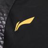 Li Ning Badminton Jerseys Unisex Black V Neck Moderate AAYV148-1
